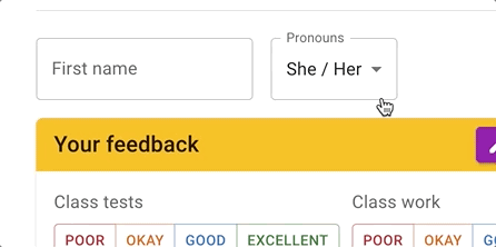 AI generating reports with gender-neutral pronouns